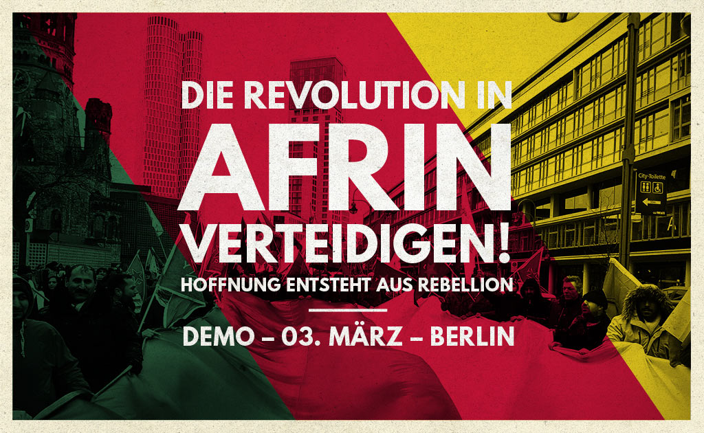 Die Revolution in Afrin verteidigen Die Revolution in Afrin verteidigen