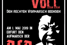 Am 1. Mai nach Erfurt - AFD-Aufmarsch verhindern!