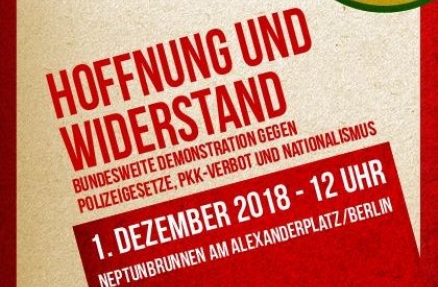 1. Dezember 2018, 12 Uhr, Berlin, Neptunbrunnen. IL-Plakatausschnitt 1. Dezember 2018, 12 Uhr, Berlin, Neptunbrunnen. IL-Plakatausschitt