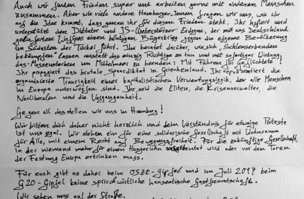 Brief an Frank-Walter Steinmeier gegen OSZE-Treffen Brief an Frank-Walter Steinmeier gegen OSZE-Treffen