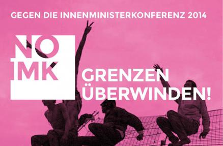 Plakat zur Demo in Köln am 6.12.2014 - Grenzen überwinden Plakat zur Demo in Köln am 6.12.2014- Grenzen überwinden